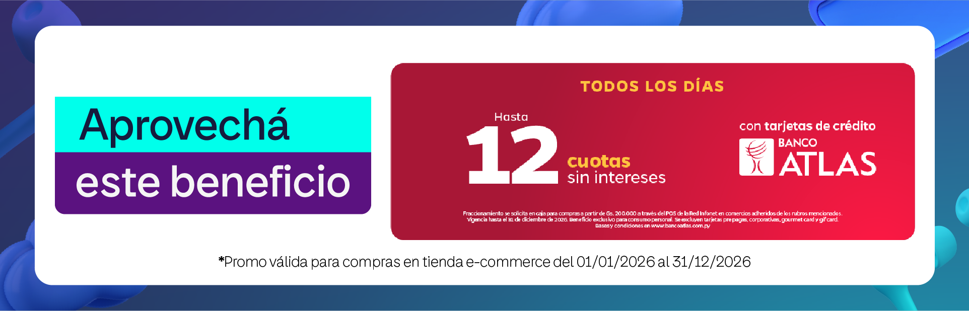 PROMO ATLAS- hasta DIC 2026 ACTIVO